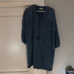 Madewell Chambray Dress